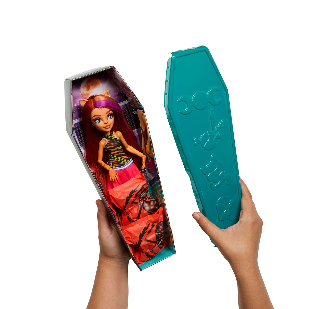 Monster High-Secrets Enfouis-Coffret Poupée Soirée Pyjama Terrifiante - 4 ans+- HYV64