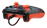 Manette de jeu - Xbox Series X|S, Xbox One et PC - Rematch Core - RGB - Filaire - Camouflage Noir / Orange - TURTLE BEACH