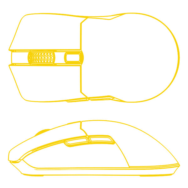 Souris filaire Gamer Hator Pulsar 3 RGB (Blanc)