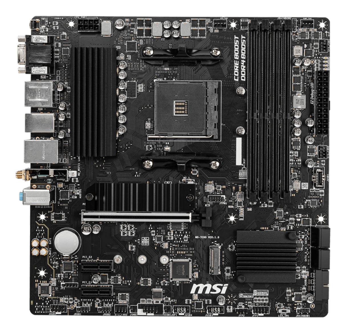 Carte Mère MSI B550M Pro-VDH WiFi (AM4) Micro ATX