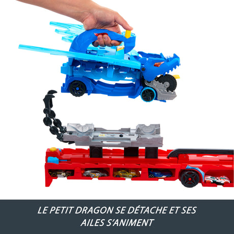 Hot Wheels - Transporteur 2 en 1 Dragons Hot Wheels City - Hot Wheels - JBM72