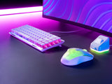 Clavier gaming optique et mécanique filaire Turtle Beach - Vulcan II Mini - Blanc