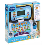 Ordinateur éducatif VTECH ORDI GENIUS PRO NOIR pour enfants de 3 a 7 ans avec souris et 20 activités incluses