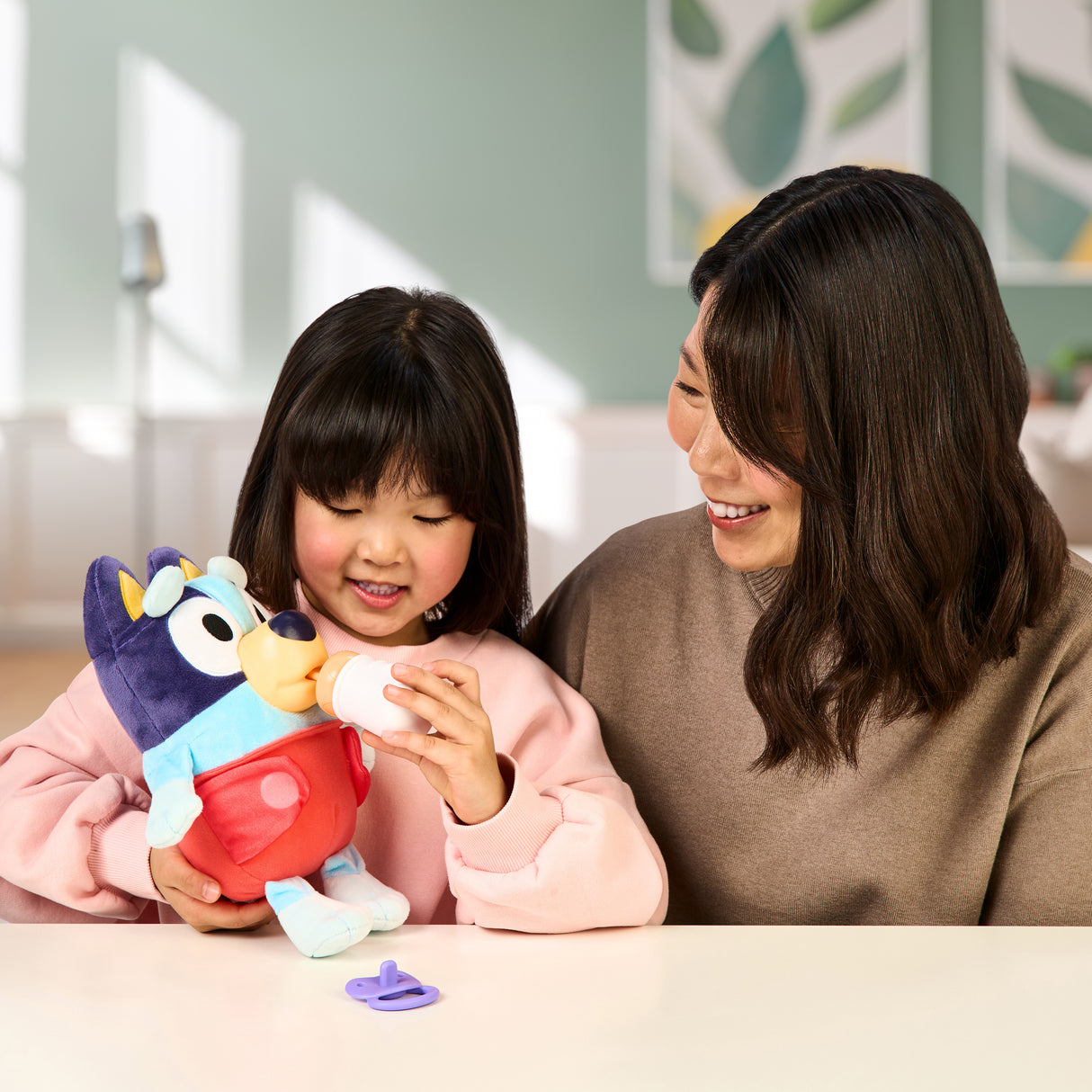Peluche - BLUEY - Bébé Bluey - 28 cm - Des 3 ans