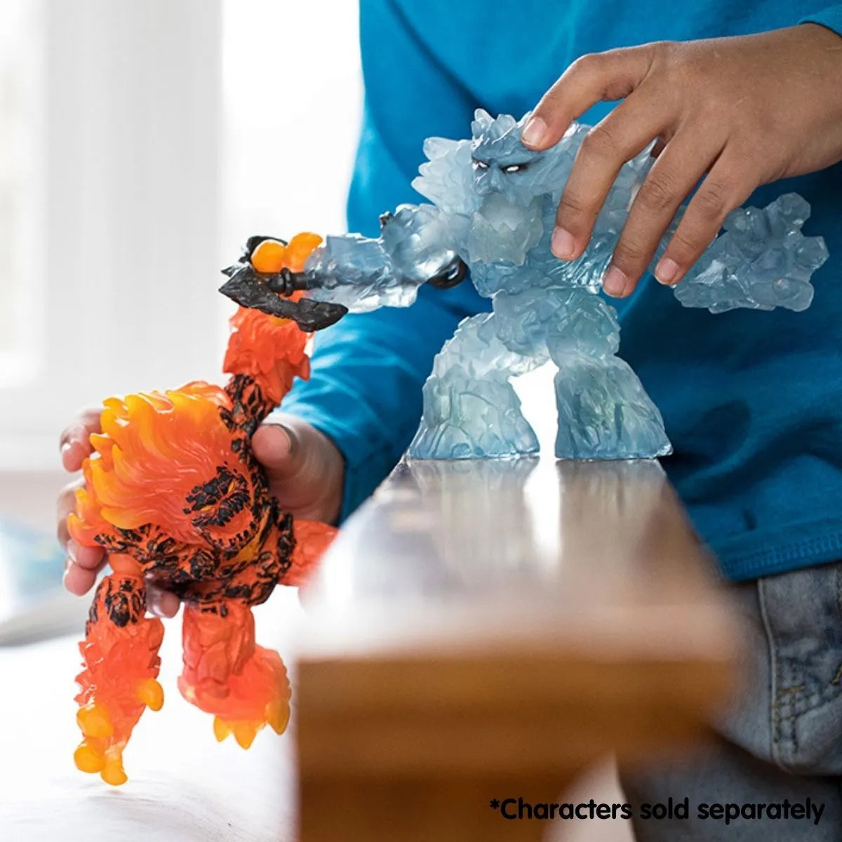 Démon de Lave, Figurine mythique avec bras et mâchoire mobiles, Jouet durable Schleich 70145 Eldrador
