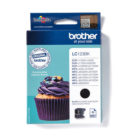 Cartouche Brother LC123BK Noir