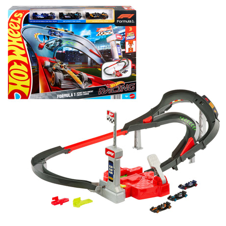 Circuit - HOT WHEELS - Hot Wheels Racing Starter Trackset - Multicolore - 4 ans - Intérieur