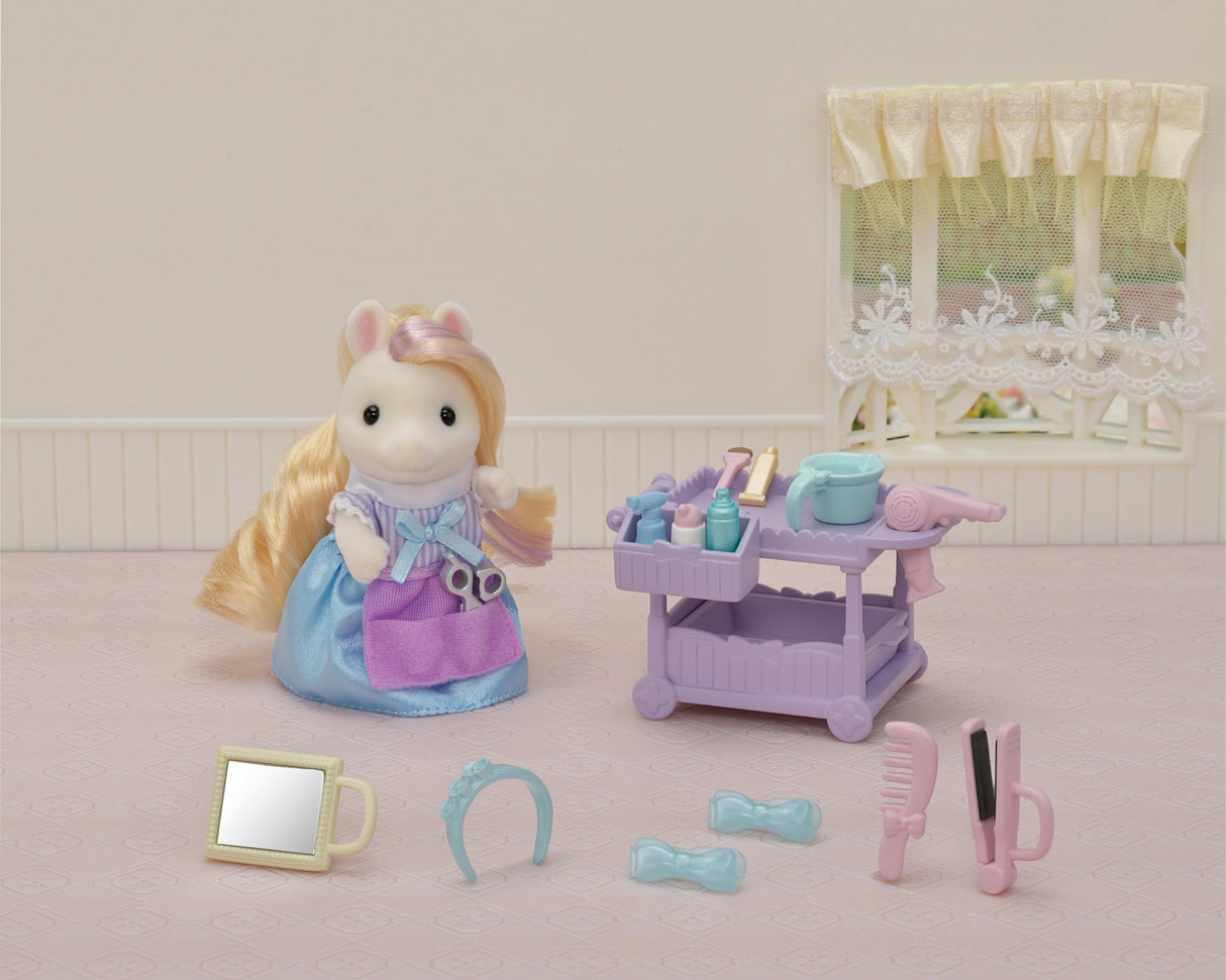 La maman poney et son kit de coiffure - Sylvanian Families - 5644