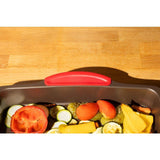 Plat a four - PYREX - 1452053 - Rectangulaire - En acier - 35 x 27 cm
