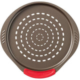 Plat a pizza - PYREX - 1452055 - En métal perforé - 32 cm