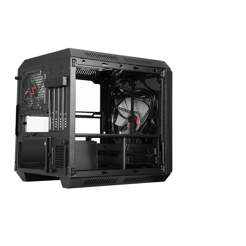Boitier Cube Micro ATX iTek QBO 8 Evo RGB avec fenêtre (Noir)