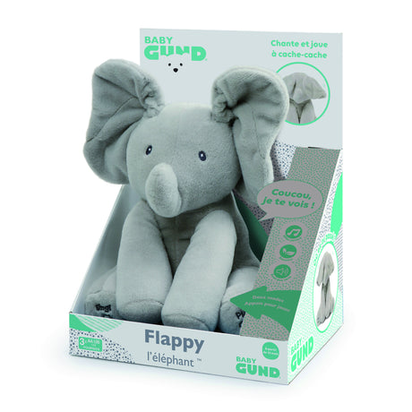 Jouet Peluche - 6054176 Bébé Interactive Age Flappy L'éléphant