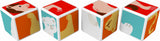 Blocs magnétiques - GEOMAG - Magicube 132 - 7 pieces - Animaux imprimés - Cartes incluses