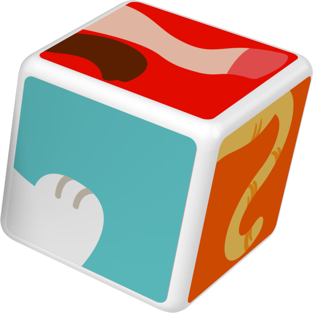 Blocs magnétiques - GEOMAG - Magicube 132 - 7 pieces - Animaux imprimés - Cartes incluses