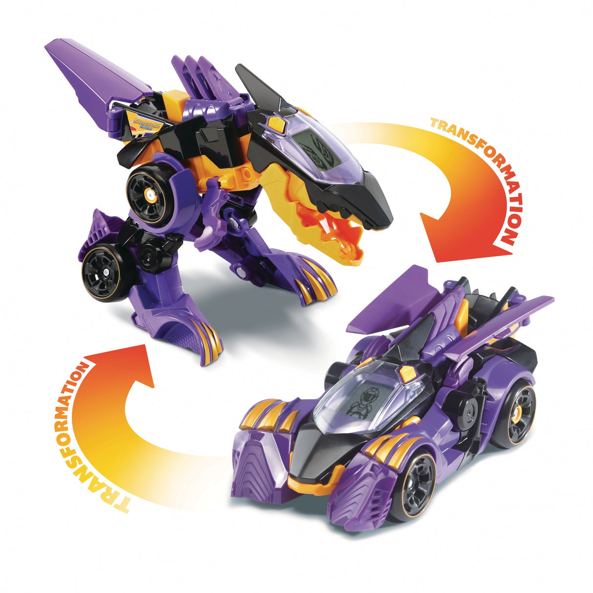 VTECH - Switch & Go Dinos - Brutor, Super Spinosaure - Jouet interactif pour enfant