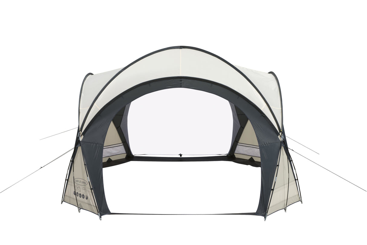 Dôme de protection pour spa Lay-Z-Spa - BESTWAY - 390x390x255 cm - Gris - Protection anti-UV