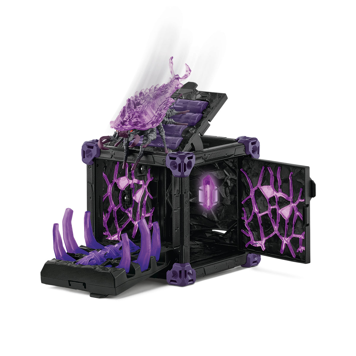 BattleCave Isopode des Ténebres, Extension de l'arene, SCHLEICH 42675 Eldrador Creatures, des 7 ans