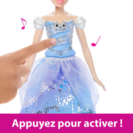 Disney Princess - Poupée Cendrillon et sa Robe Enchantée - Disney Princess - JBF94