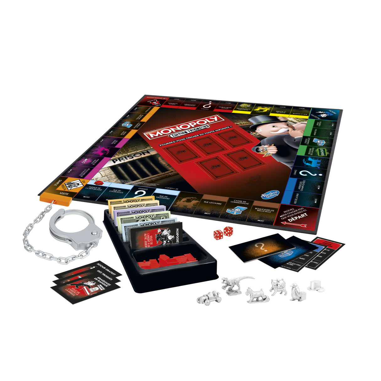Monopoly Tricheurs, Jeu de societe, Jeu de plateau, Version francaise