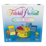 Trivial Pursuit Famille, Jeu de societe de questions-réponses, Jeu de plateau, Version francaise