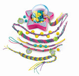 Clementoni Crazy Chic  - Coffret création de bracelets de l'amitié - Perles et fils - Des 7ans