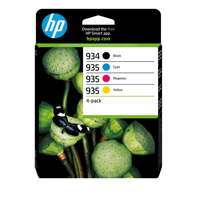 Pack 4 Cartouches d'encre HP 934/935 (Noir + Couleurs)