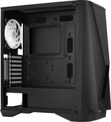 Boitier Moyen Tour E-ATX AeroCool Visor RGB avec panneau vitré (Noir)