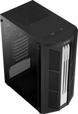 Boitier Moyen Tour ATX AeroCool Prime RGB avec panneau vitré (Noir)