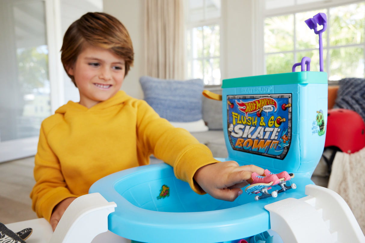 Hot Wheels Skate-Tirez la Chasse : C'est Parti !-Coffret fingerboard HXL16