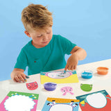 Kit peinture au doigt - SES CREATIVE - My First - Animaux - Arts créatif pour bébé - 10 pages - Peinture lavable - 1+