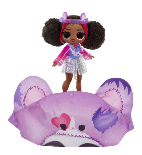 L.O.L. Surprise - Poupée Tweens Costume - Houps Cutie - Poupée de 17cm + animal gonflable - Surprise a découvrir - 4 modeles a colle