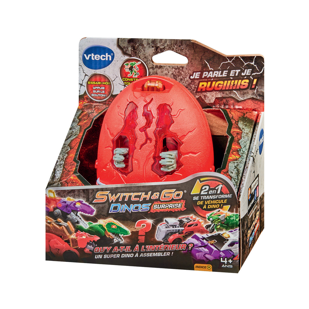 VTECH SWITCH & GO DINOS SURPRISE V2 (6 MODELES DIFFERENTS)