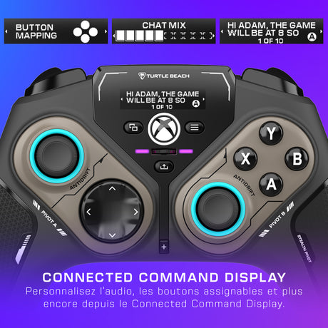 Manette intelligente sans fil - TURTLE BEACH - TBS-0120-05 - Stealth™ Pivot - 2,4GHz ou Bluetooth - Noir