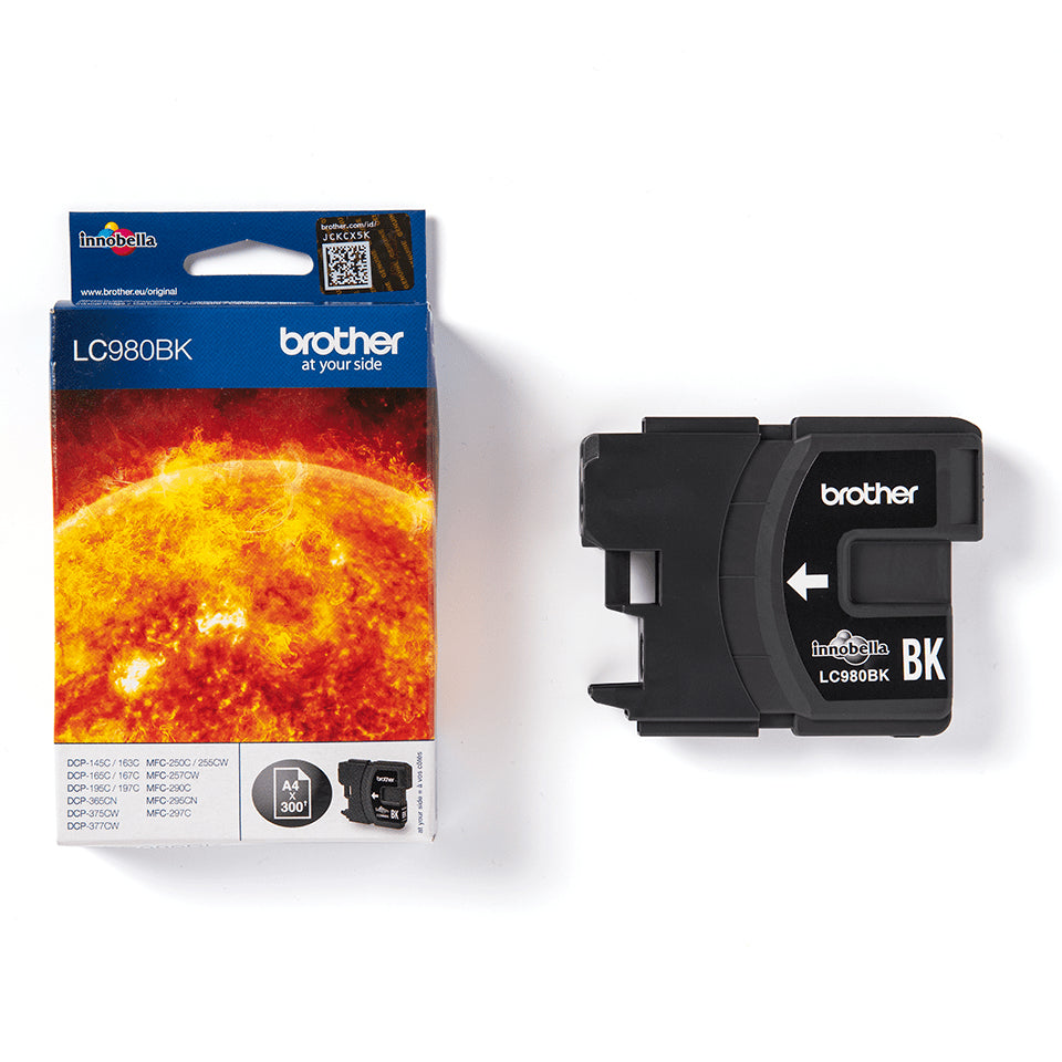 Brother LC980BK Cartouche d'encre Noir