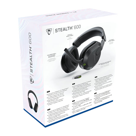 Casque de gaming multi-plateforme sans fil - TURTLE BEACH - Stealth™ 600 PS (Gen 3) - Noir