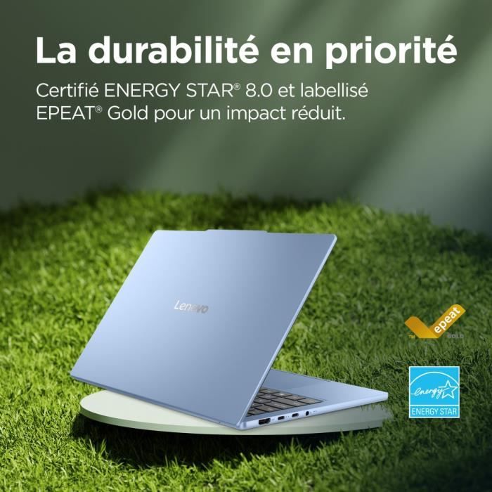 PC Portable LENOVO IdeaPad Slim 5 13ARP10 Sans Windows 13,3 WUXGA - Ryzen 7 7735HS - RAM 16Go - 512Go - Aluminium - AZERTY - Bleu