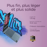 PC Portable LENOVO Yoga Slim 7 14AKP10 | Windows 11 - 14'' OLED - Ryzen 7 AI 350 - Copilot+ - RAM 32 Go - SSD 1 To - AZERTY