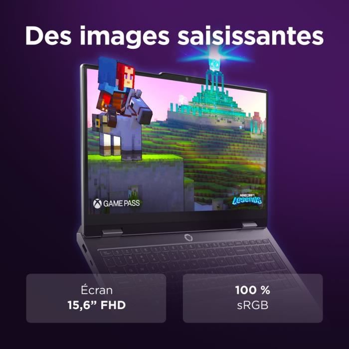 PC Portable Gamer LENOVO LOQ Essential 15IRX11 | Sans Windows - 15,6'' FHD 144hz - Core i5-13450HX - RTX5050 - RAM 16Go - SSD 512Go