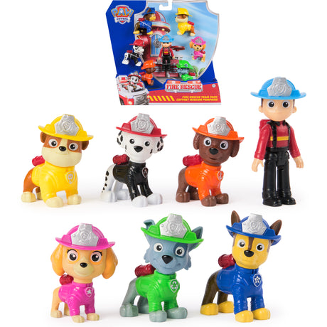Figurines Pat Patrouille Fire Rescue Multipack