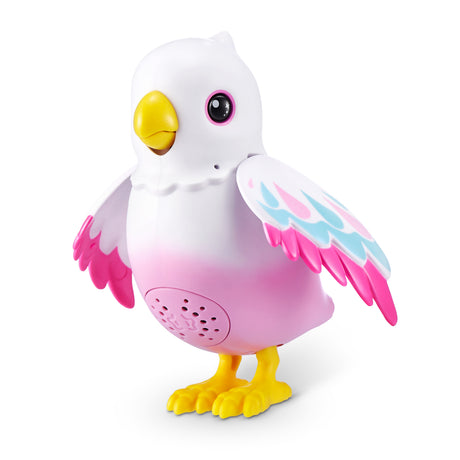Oiseau interactif - PETS ALIVE - Polly Magic Bird - Réagit au toucher - Chante et bouge - a partir de 3 ans