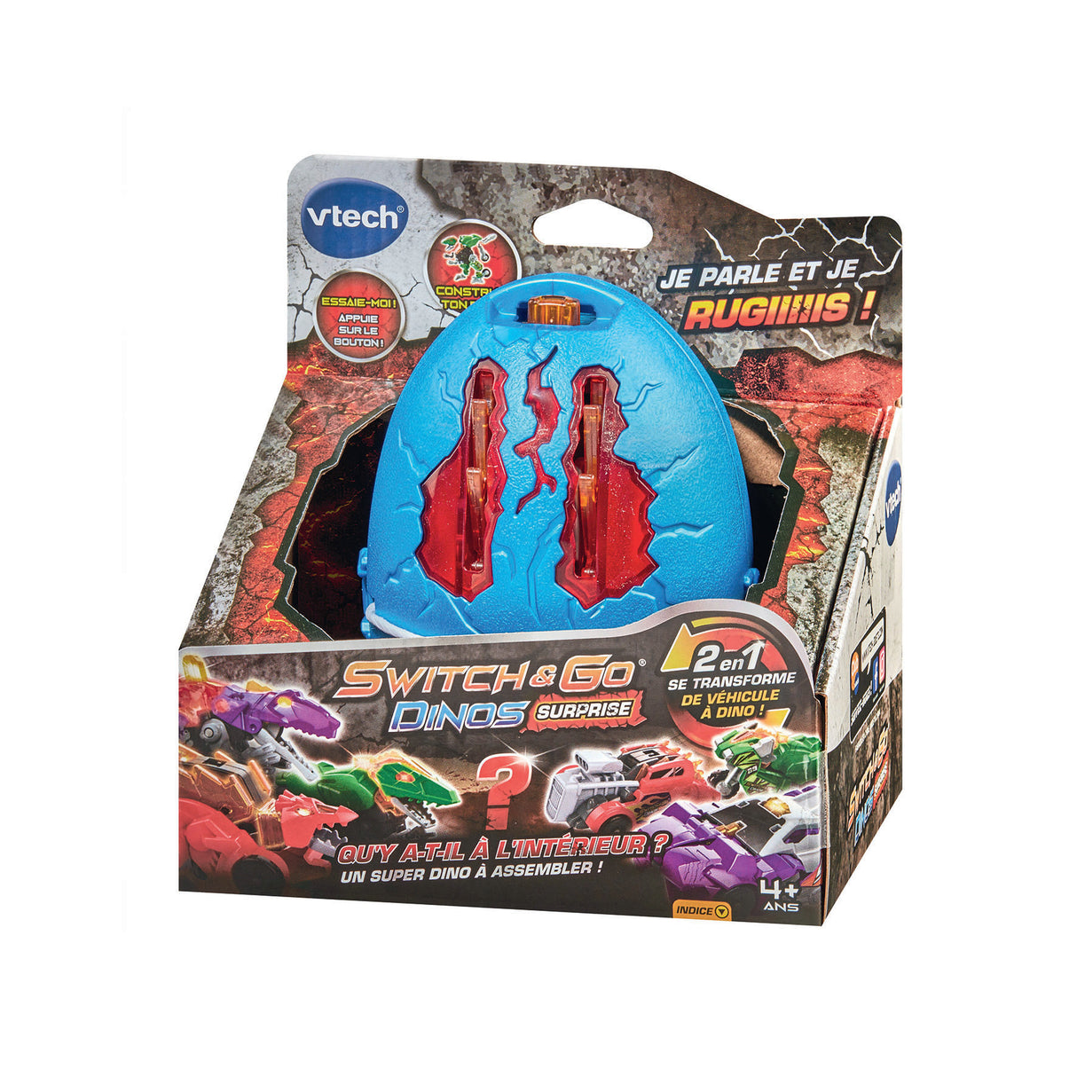 VTECH SWITCH & GO DINOS SURPRISE V2 (6 MODELES DIFFERENTS)
