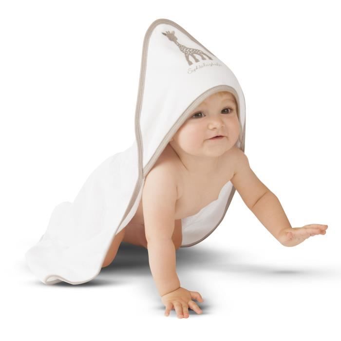 SOPHIE LA GIRAFE Boite Cadeau Cape de Bain