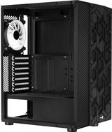 Boitier Moyen Tour ATX AeroCool Hive v2 RGB avec panneau vitré (Noir)