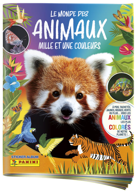 Pack de démarrage - PANINI - Animaux 2025 - Album + 3 pochettes - 15 stickers