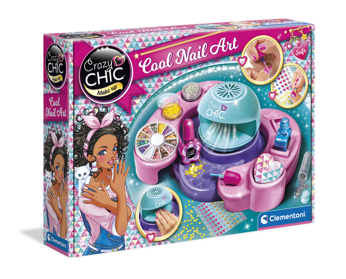 Clementoni - Crazy Chic - Cool nail art - Atelier des ongles