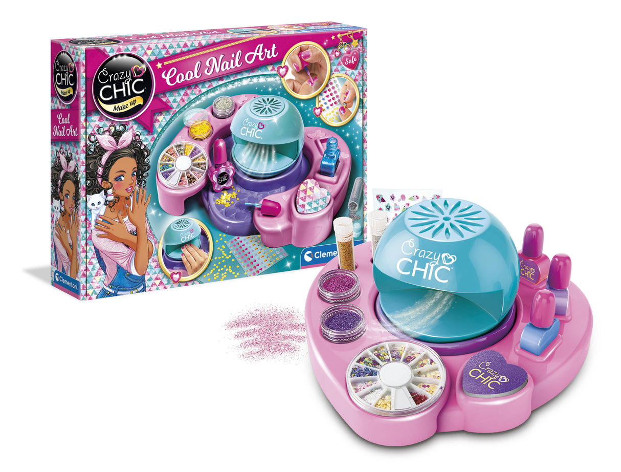 Clementoni - Crazy Chic - Cool nail art - Atelier des ongles