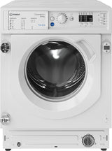 Lave-linge séchant encastrable INDESIT - BIWDIL861485EU - 8 / 6 kg - Induction - L60cm - 1400 trs/min - Blanc