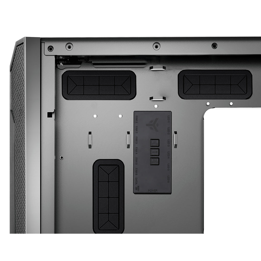 Boitier Moyen Tour ATX iTek Vertibra X210 RGB avec panneau vitré (Noir)