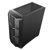 Boitier Moyen Tour ATX iTek Vertibra Y210 RGB avec panneau vitré (Noir)
