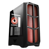 Boitier Moyen Tour ATX iTek Vertibra Y210 RGB avec panneau vitré (Noir)